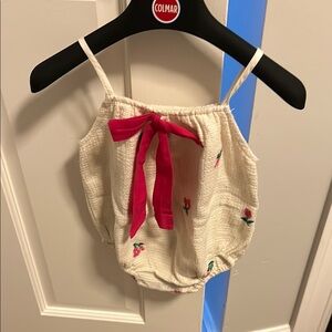 Bebe organic adorable romper